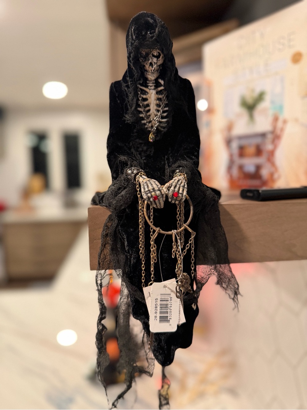Katherine's Collection Grim Reaper Krooked Kingdom collection Ledge Sitter